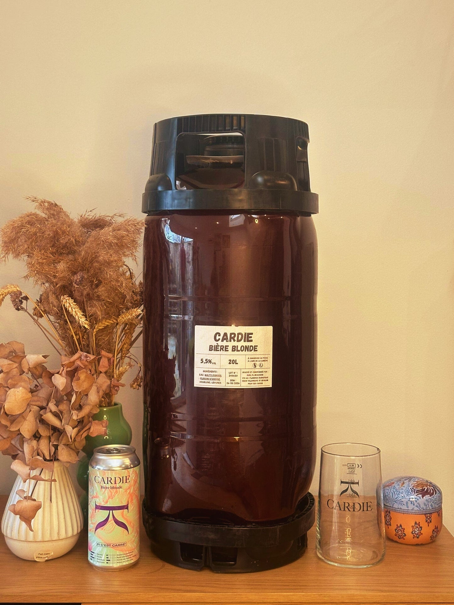 Fût de 20L Cardie #1 (location de tireuse incluse)