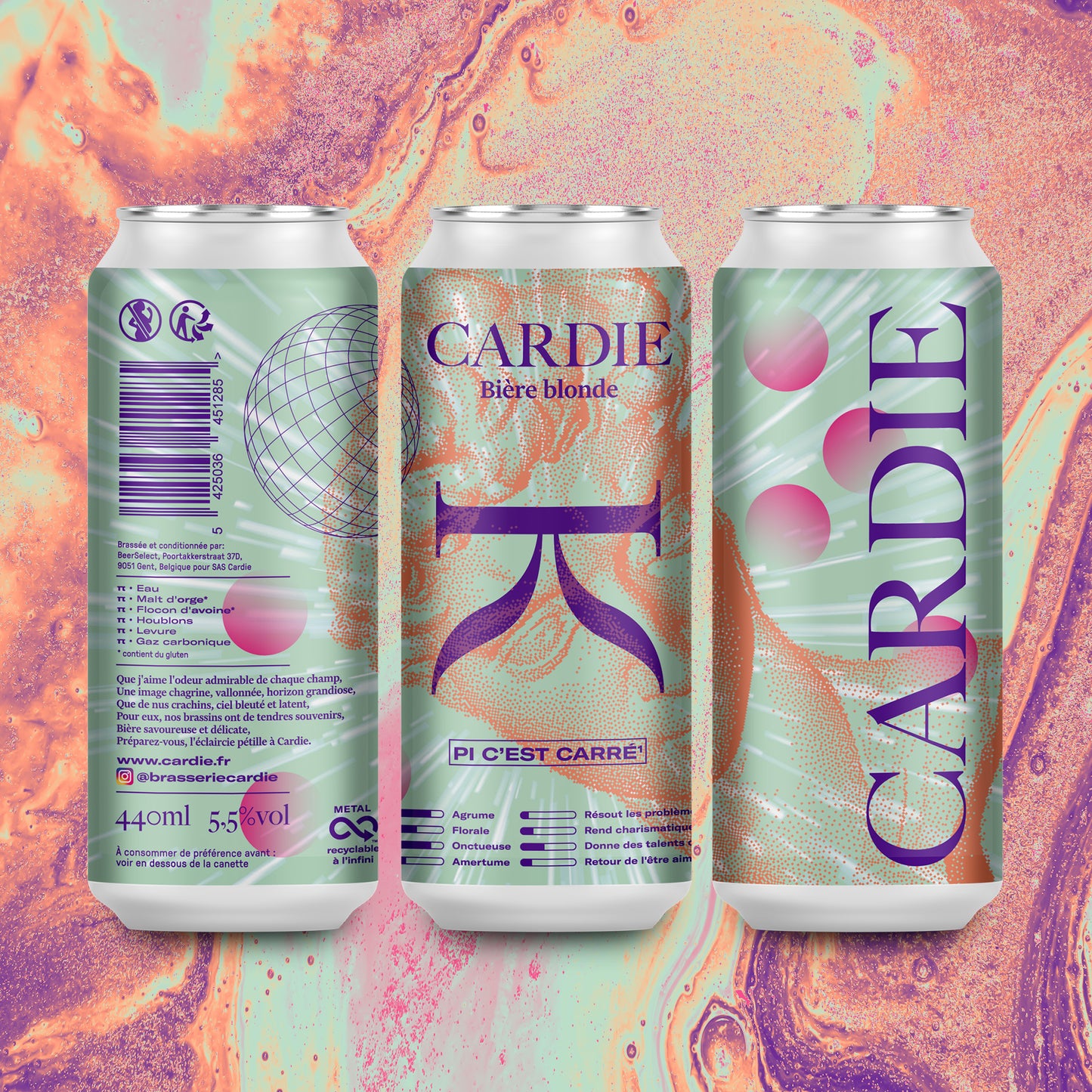 Cardie #1 (coffret de 6 + 1 verre offert)